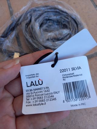 Cintura lalù pitonata