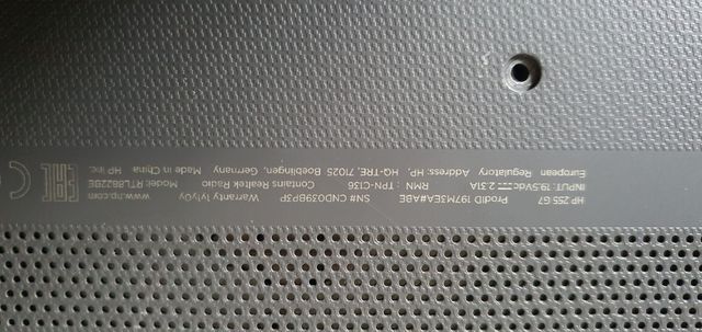 Portatil HP 255-G7 piezas