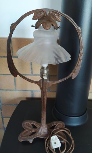 Lámpara vintage de Art Decó