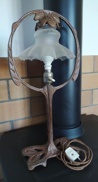 Lámpara vintage de Art Decó