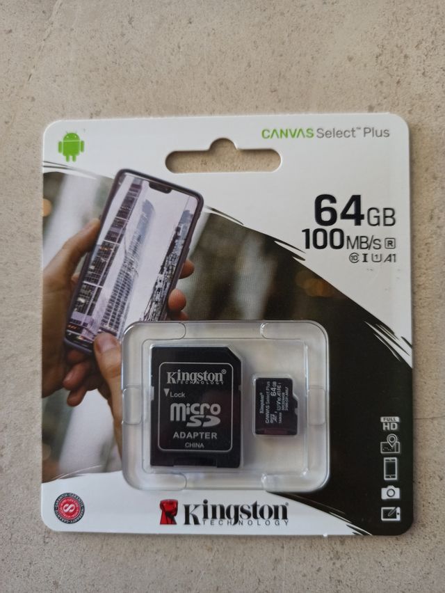 tarjeta de memoria kingston