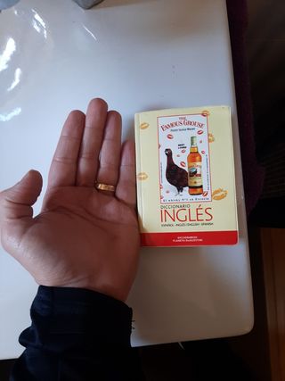 diccionario ingles/ español, the famous g de mano