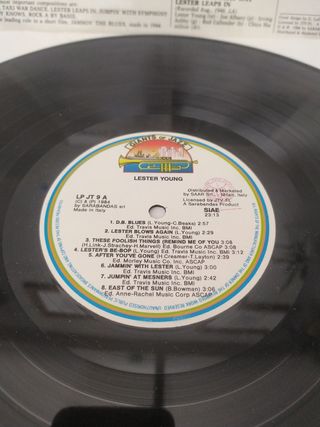 Lester Young - Giants of jazz