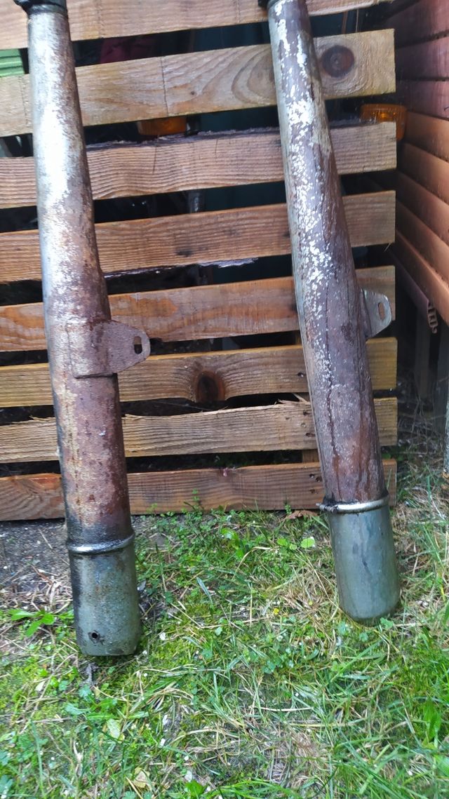 Marmitta con collettori del Benelli 250/2c