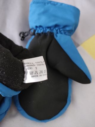 Manoplas Nieve Niños