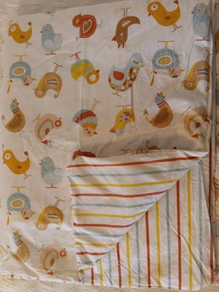 Protector cuna + nórdica + funda Petit Larrari