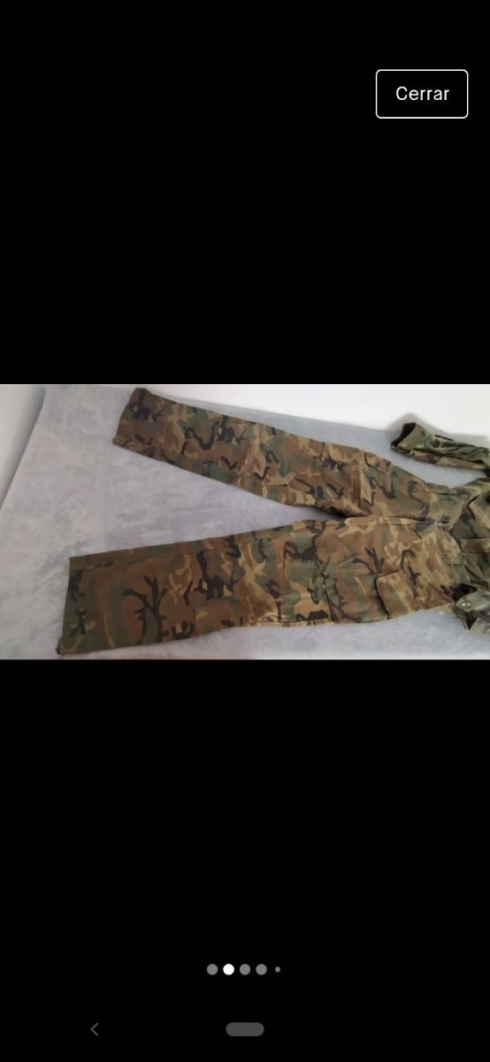 traje de campaña ejército español