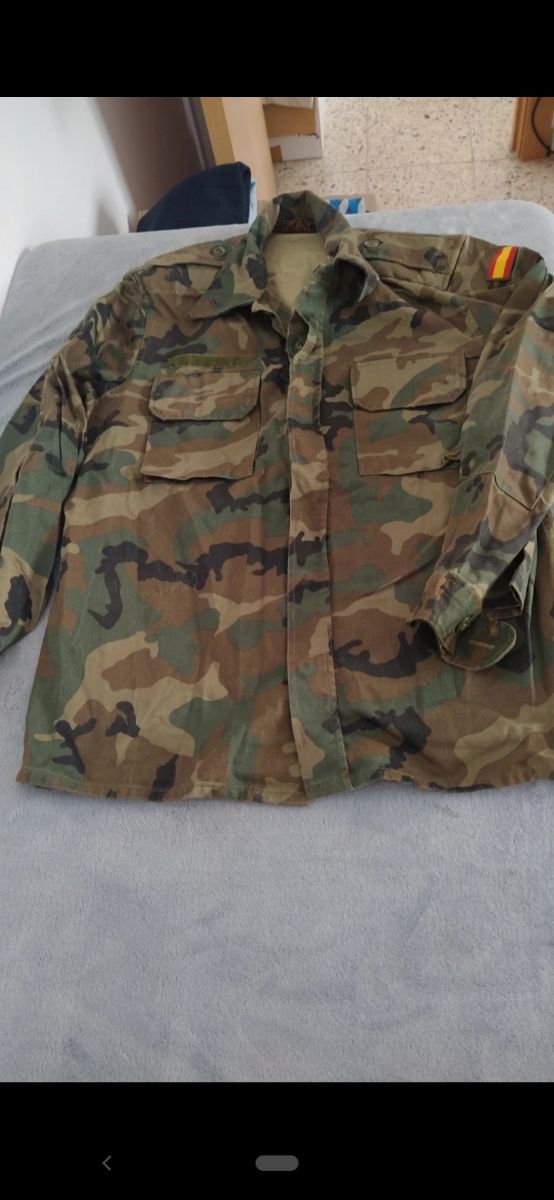 traje de campaña ejército español