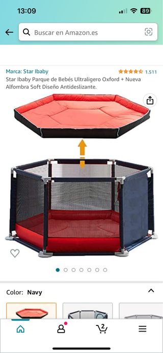 Parque infantil hexagonal