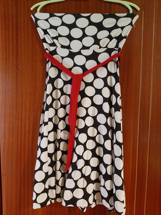 Vestido globo lunares Fórmula Joven