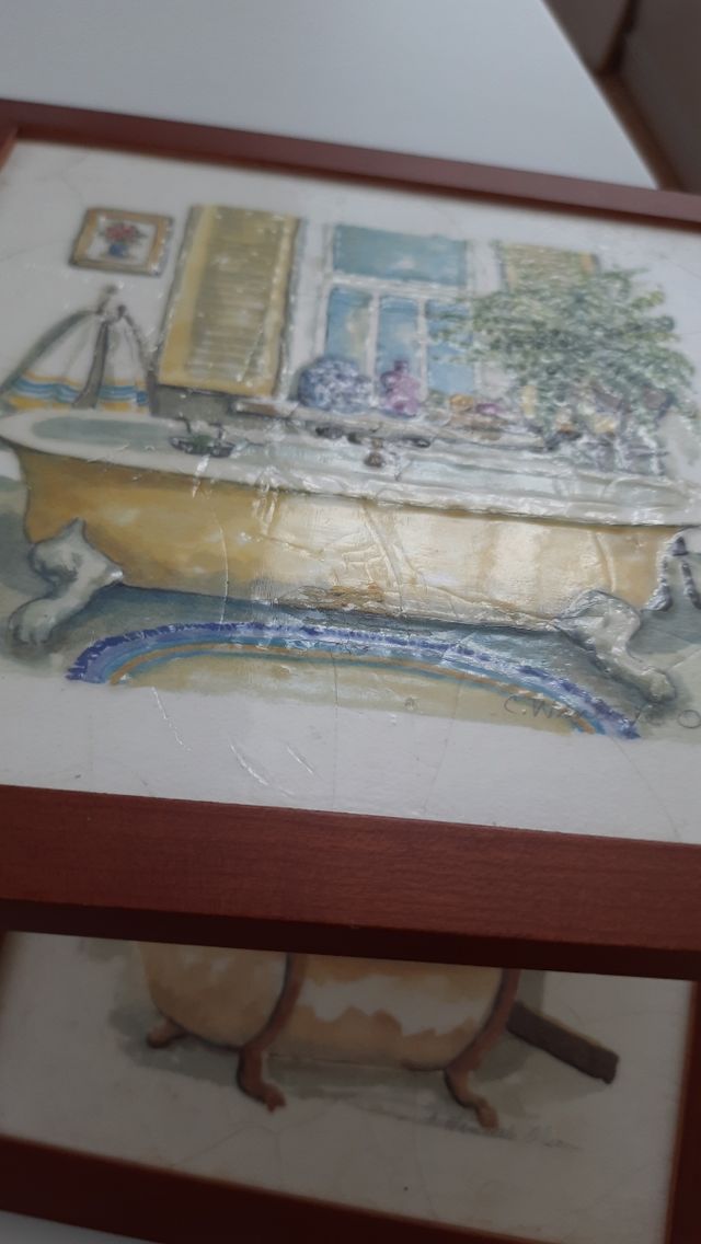 Dos cuadros de Winterle Olson