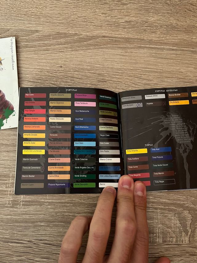 Guías de pintura Warhammer año 2002