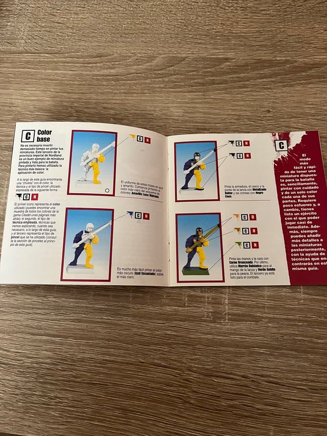 Guías de pintura Warhammer año 2002