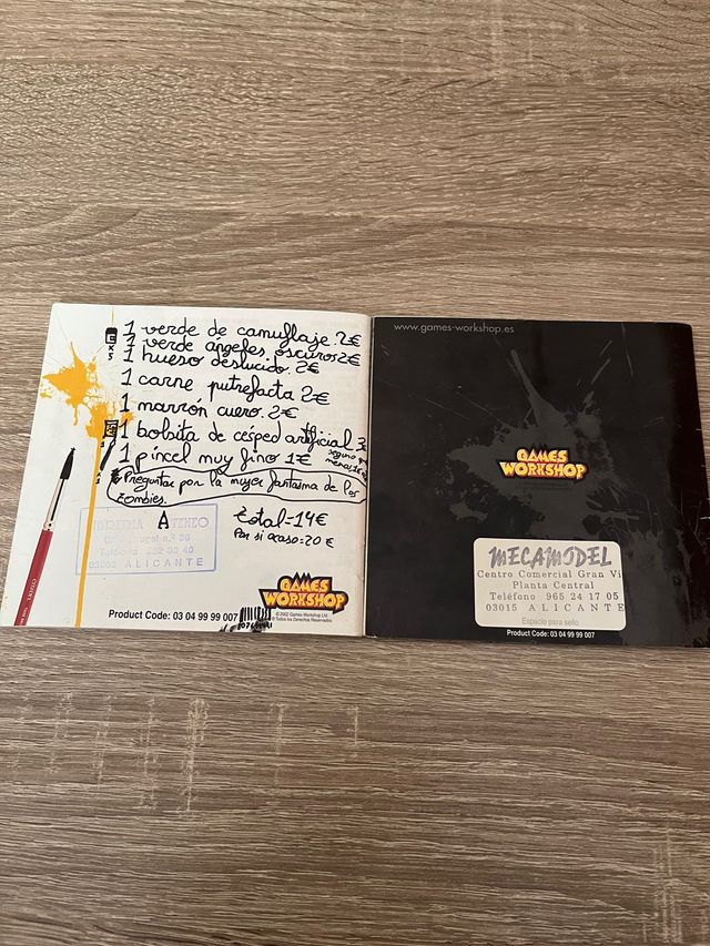Guías de pintura Warhammer año 2002