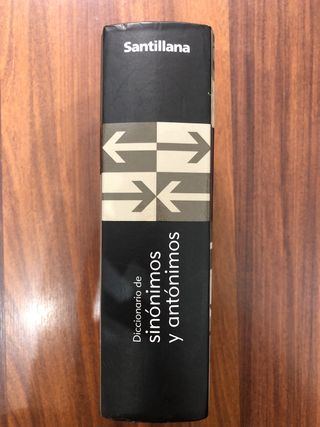 Diccionario sinónimos y antónimos Santillana