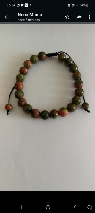 pulsera unakita ajustable
