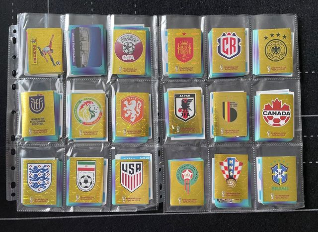 Colección totalmente completa Mundial Qatar