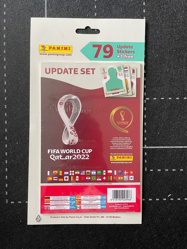 Colección totalmente completa Mundial Qatar