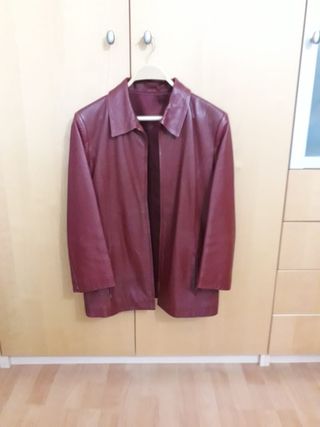 chaqueta de piel mujer talla 46