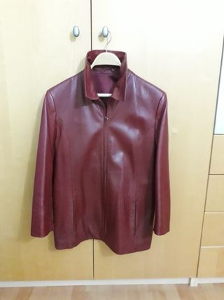 chaqueta de piel mujer talla 46