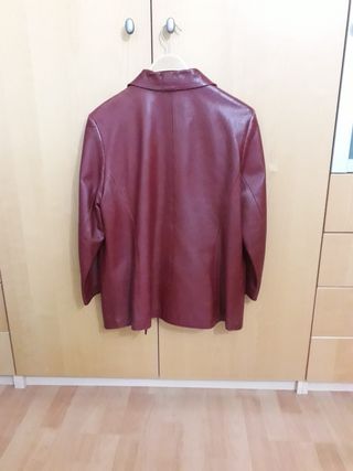 chaqueta de piel mujer talla 46