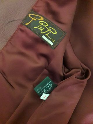 chaqueta de piel mujer talla 46