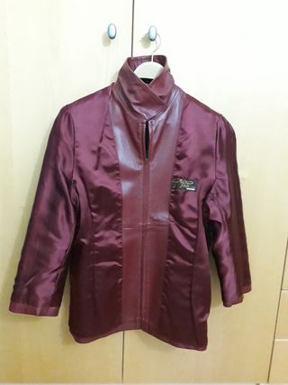 chaqueta de piel mujer talla 46