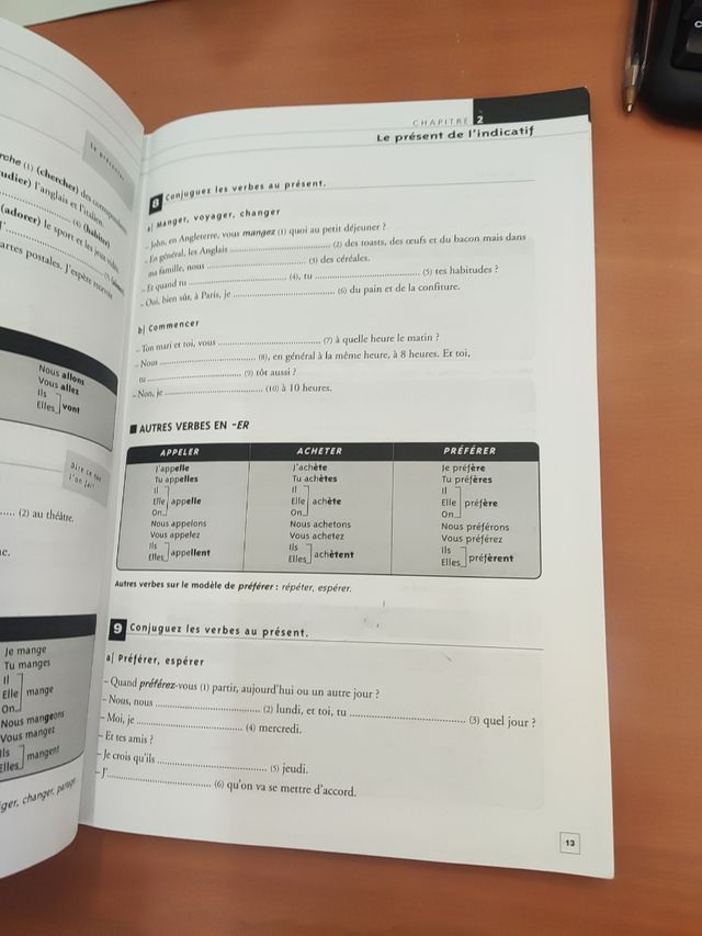 exercices de grammaire en contexte