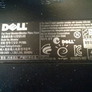 Monitor LCD DELL P170St