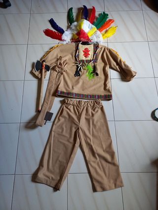 Disfraz Indio de segunda mano por 20 EUR en Las Chumberas en WALLAPOP