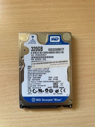 DISCU DURO HDD 320GB