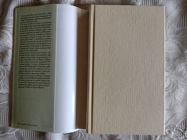 LA LETTERA SCARLATTA Nathaniel Hawthorne romanzo 