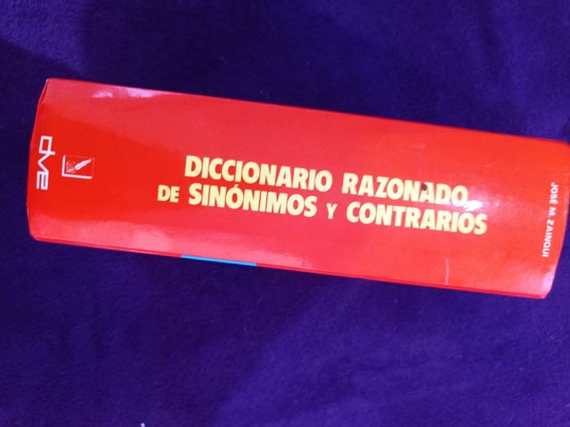 Diccionario sinónimos - antónimos