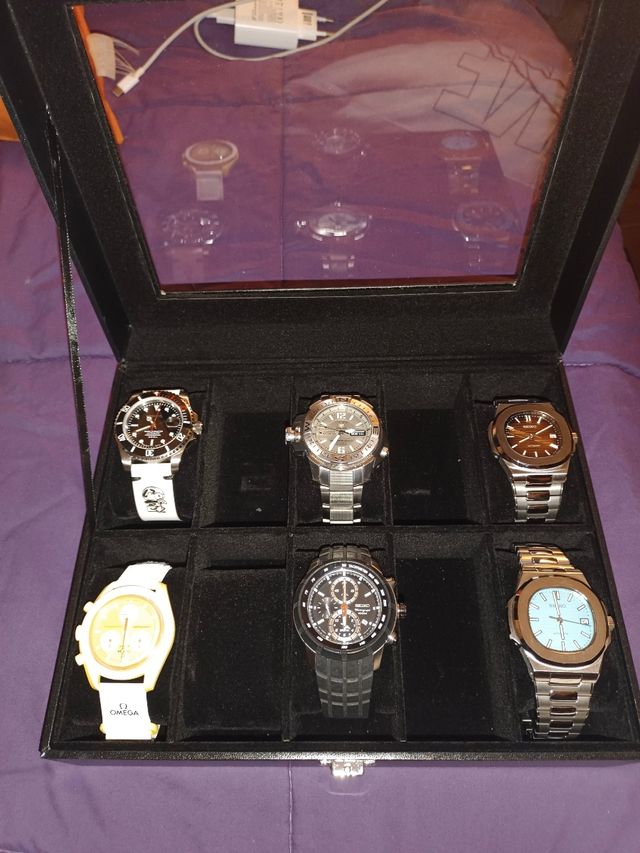 relojes seiko y omega