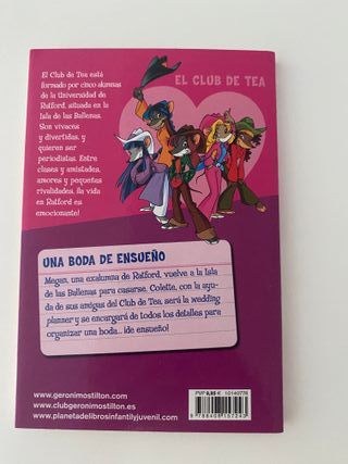 2 libros Tea Stilton: Colette + Boda de ensueño