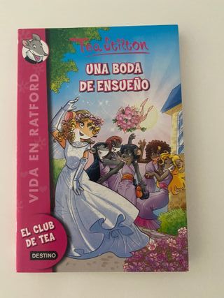 2 libros Tea Stilton: Colette + Boda de ensueño
