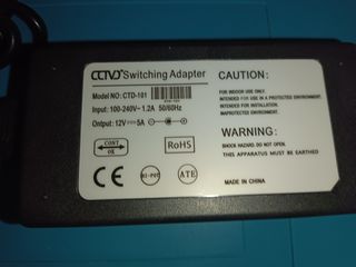 FUENTE ALIMENTACION 12V 5A ** NUEVA **