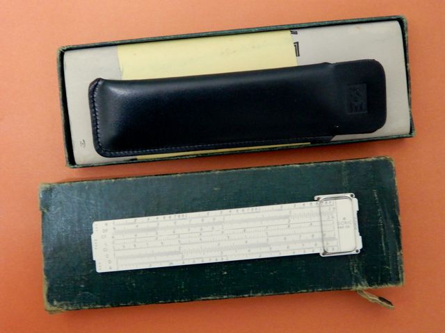 REGLA DE CÁLCULO K&E DORIC 4161-1 ESTUCHE Y MANUAL