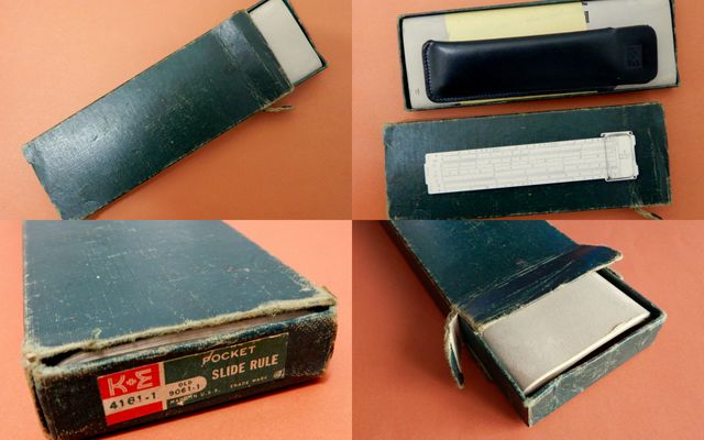 REGOLA DI CALCOLO K&E DORIC 4161-1 CUSTODIA E MANUALE