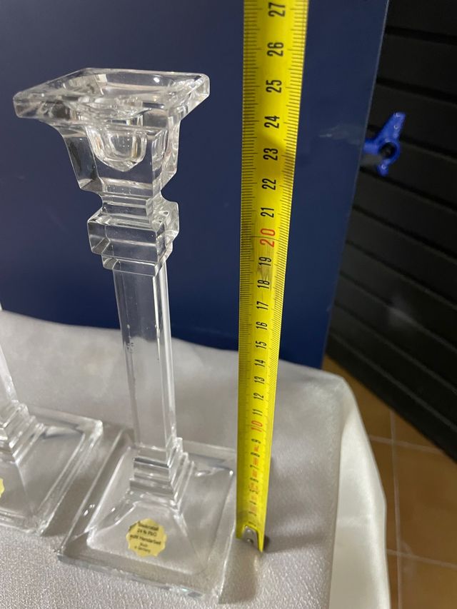 Candelabros cristal Bleikristall