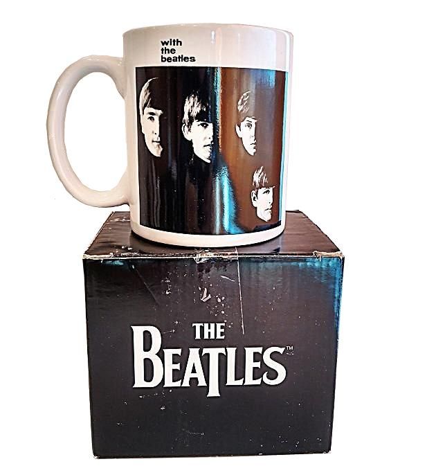 Taza Cerámica de los Beatles 'With The Beatles'