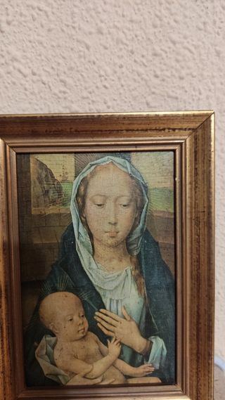 CUADRO VINTAGE IMAGEN RELIGIOSA 