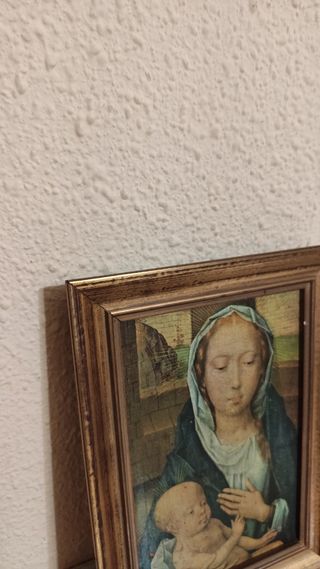 CUADRO VINTAGE IMAGEN RELIGIOSA 