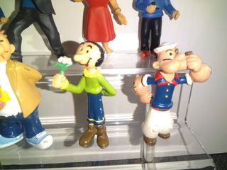 FIGURAS TINTIN POPEYE DIFERENTES PRECIOS