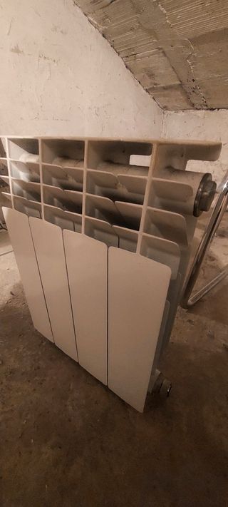 Radiador de agua, medida estándar