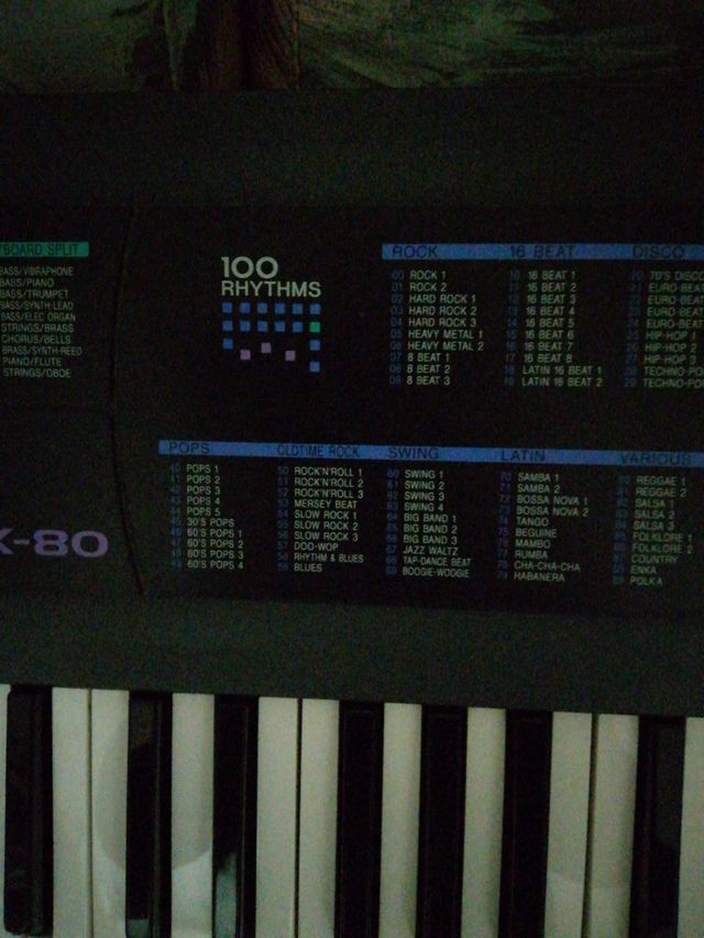 TECLADO CASIO CTK-80