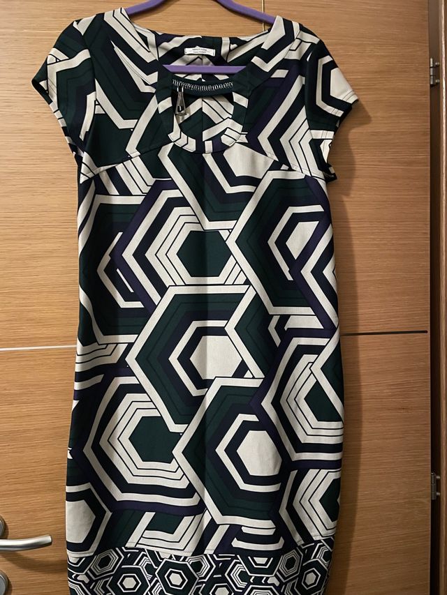 Vestito a tubino optical