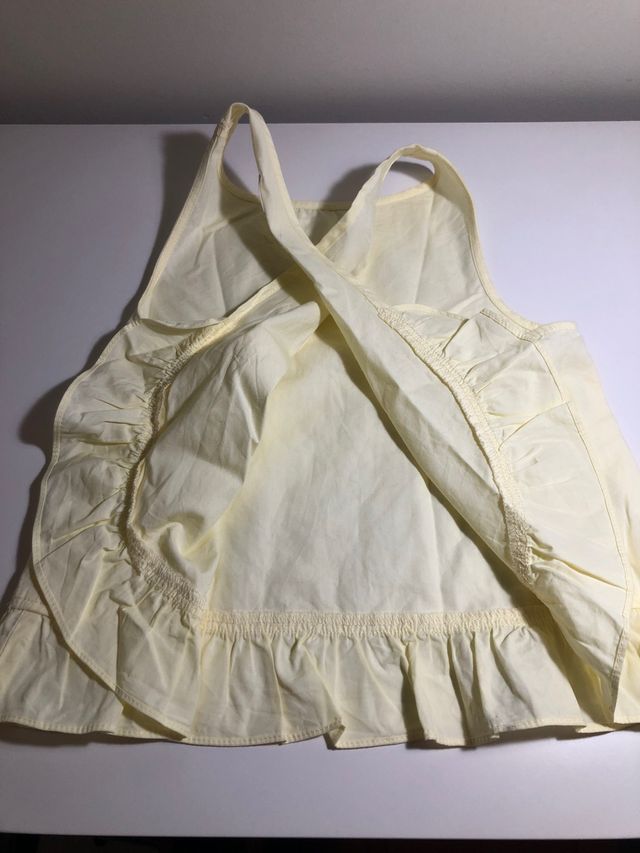 Blusa Zara volante T-7