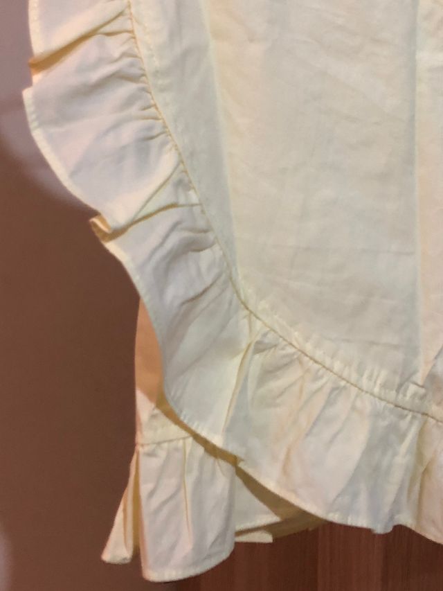 Blusa Zara volante T-7