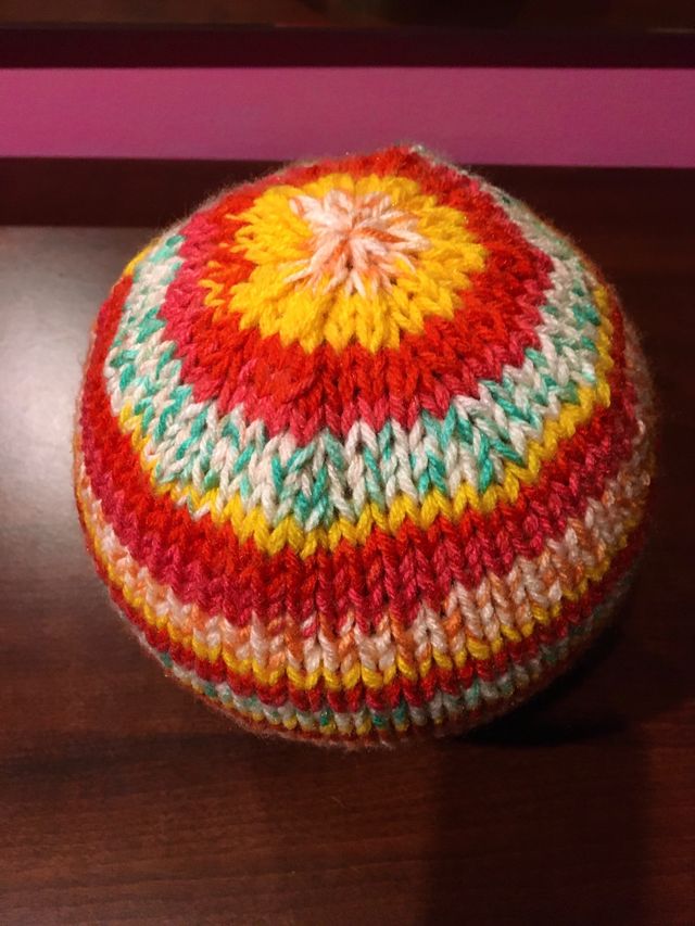 Gorro lana hecho a mano